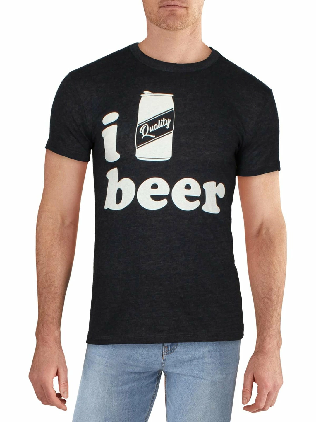 Best Sale โญ Chaser I Love Quality Beer Mens Crewneck Short Sleeve Graphic T-Shirt ๐