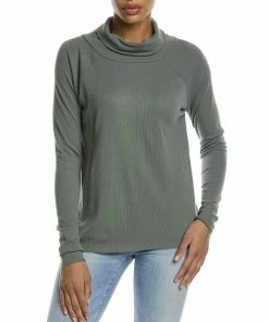 Best reviews of โ Chaser Heritage Waffle Mock Neck T-Shirt for ๐ฉ women โ