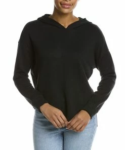 Hot Sale ❤️ Chaser French Terry 👕 Shirttail Linen-Blend Hoodie for 👩 women 💯