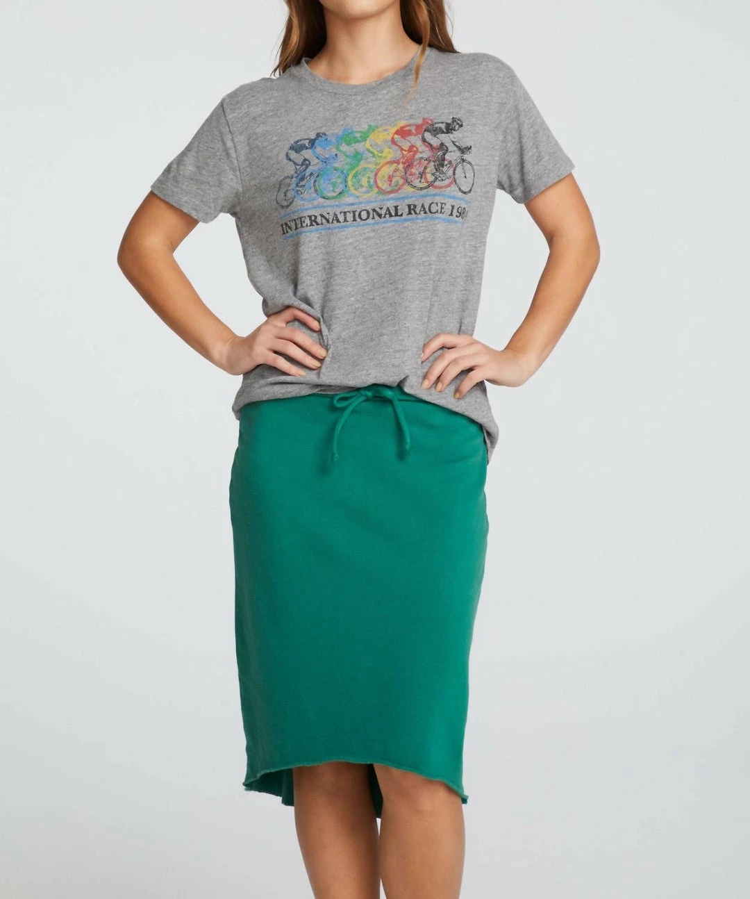 Best reviews of π― Chaser Raw Edge Midi π Skirt in Green for π© women π