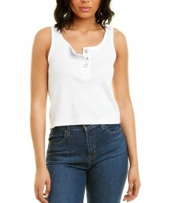 Flash Sale ⌛ Chaser Vintage Rib Henley Top for 👩 women 🔥