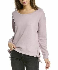 Brand new 🤩 Chaser French Terry Linen-Blend Sweatshirt for 👩 women 👍