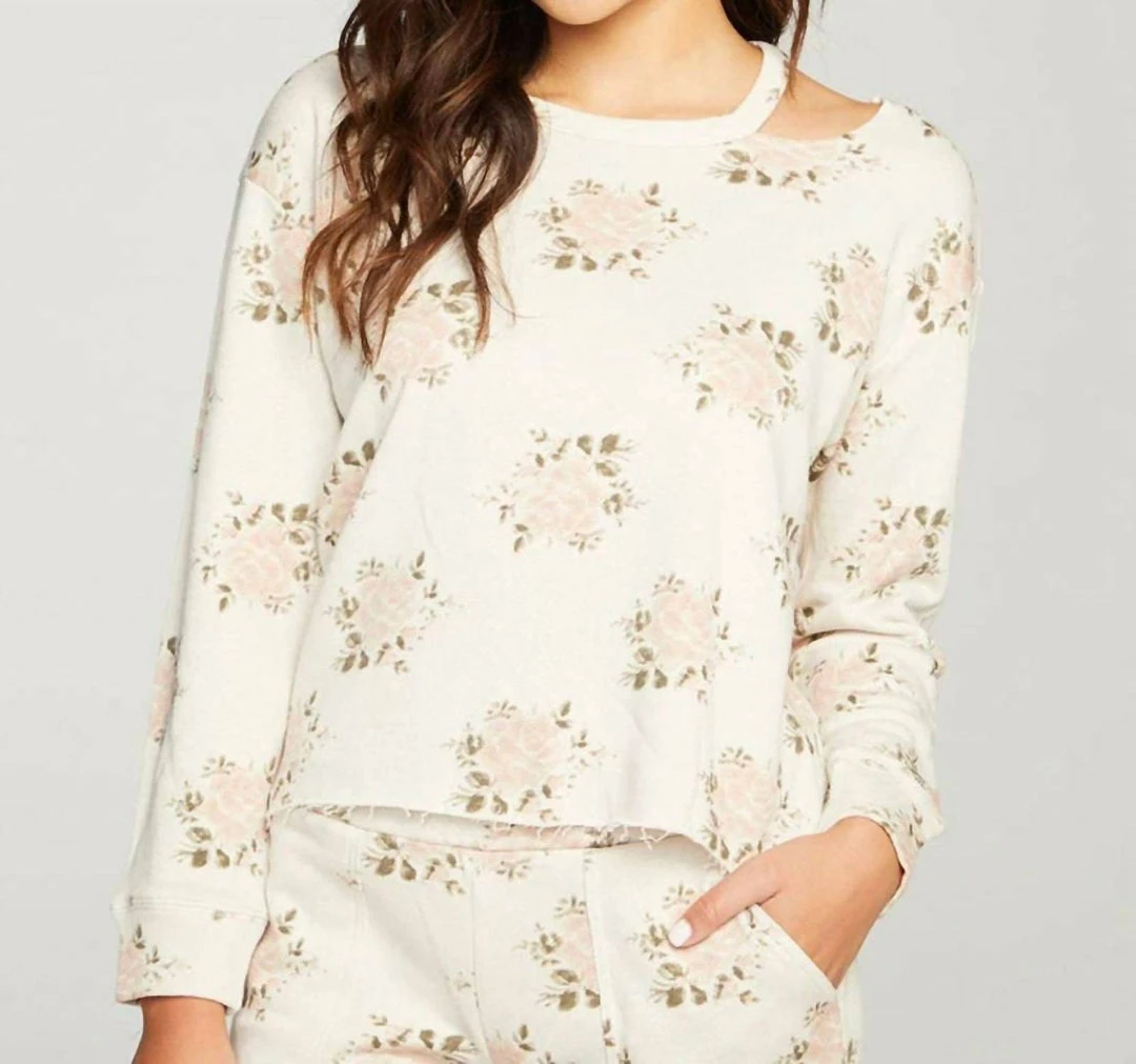 Flash Sale 🥰 Chaser Deconstructed Pullover in Vintage Wallpaper for 👩 women 🔔