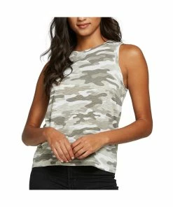 Best Pirce ๐ Chaser ๐ฉ Womens Printed Crewneck Tank Top ๐