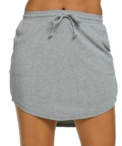 Best deal ✨ Chaser 👩 Womens Heathered Midi Straight 👗 Skirt 😉