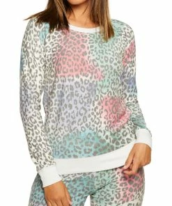 Hot Sale 💯 Chaser Raglan 👩 Womens Printed Knit Pullover Sweater 😉