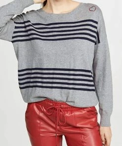 Flash Sale ✔️ Chaser Cotton Cashmere Dolman Pullover in Heather Grey for 👩 women ❤️