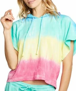 Cheap 🎉 Chaser 👩 Womens Tie-Dye Comfy Hoodie 🔔
