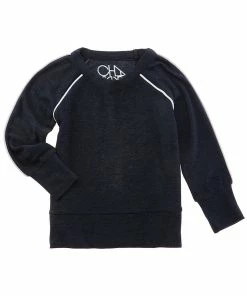 Outlet 🔔 Chaser Contrast Piping Pullover for kids 🔔