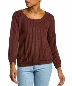 Hot Sale 👍 Chaser Rib Shirring Pullover for 👩 women 🥰