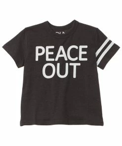 Top 10 💯 Chaser Peace Out T-Shirt, 2, Black for kids 😍