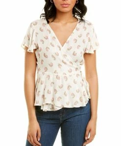 Best Sale 🌟 Chaser Heirloom Gauze Wrap Top for 👩 women 💯